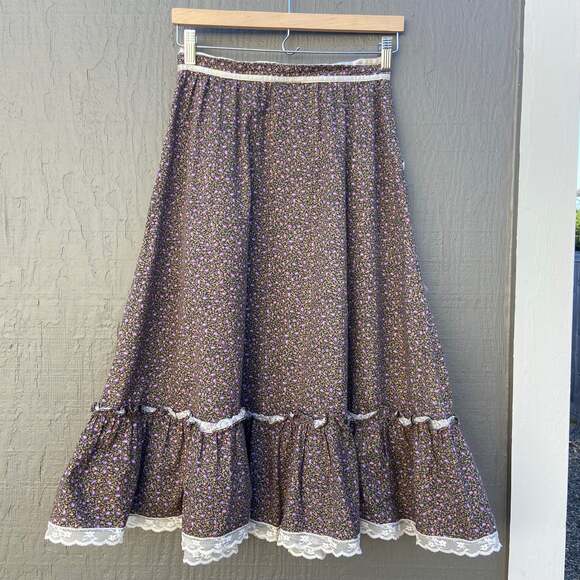 Vintage Jessica’s Gunnies San Francisco Cottagecore Floral Skirt - Picture 5 of 10